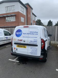 APD's Thame Branch Delivery Van