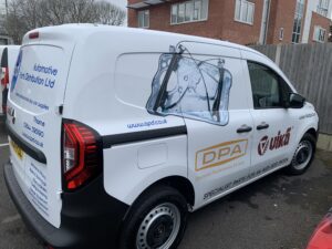 Vika DPA delivery van for APD's Thame Branch