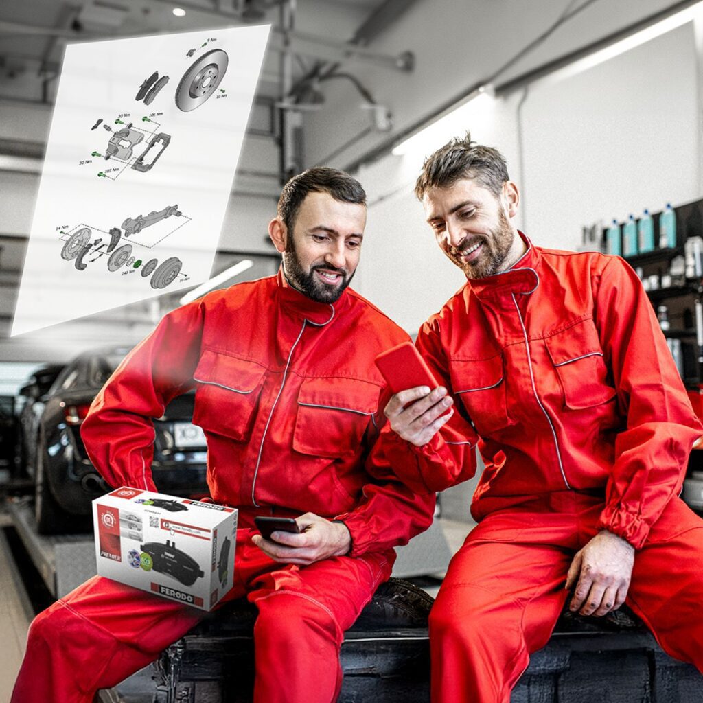 Automotive mechanics Ferodo QR Code
